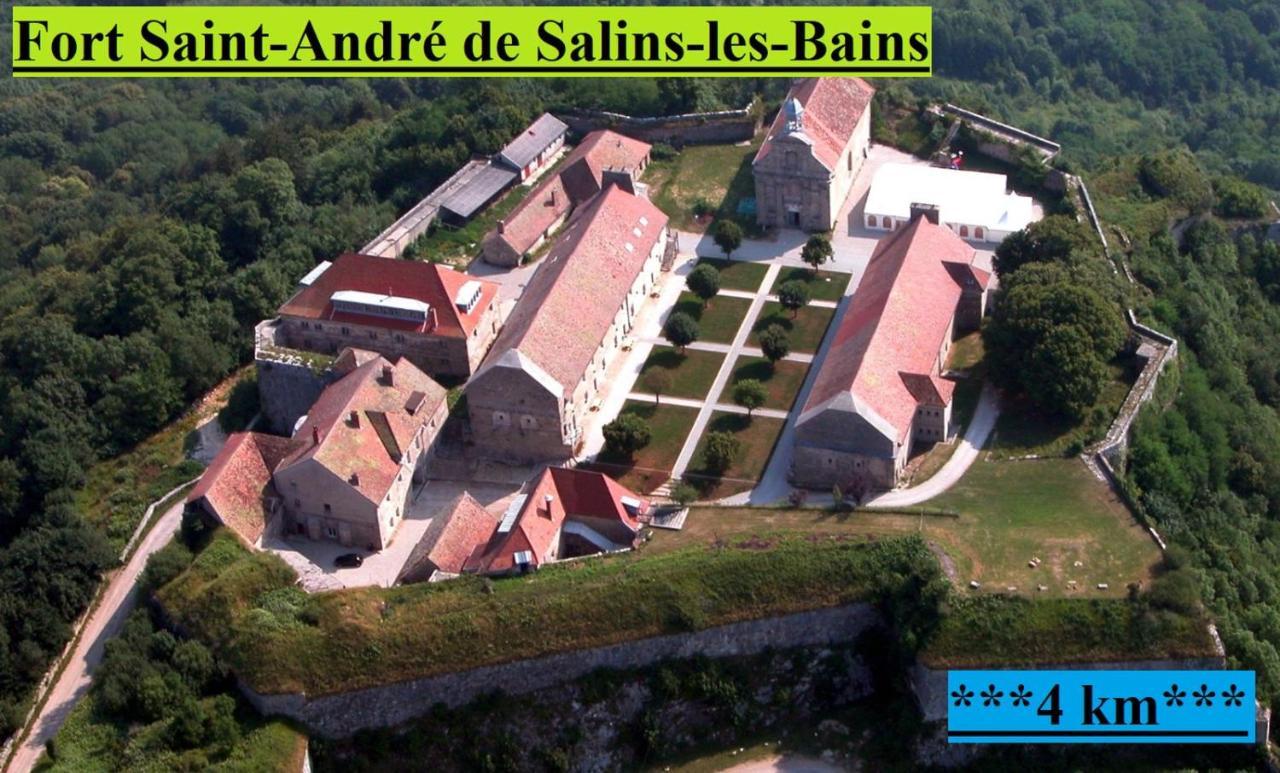 Appartement Cosy Pink Salins Les Bains Buitenkant foto